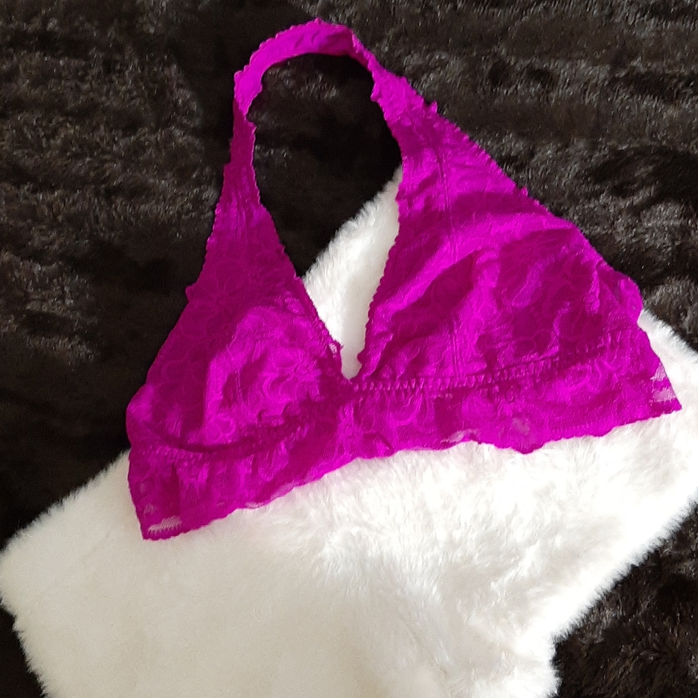 VS Pink Bralette Size L